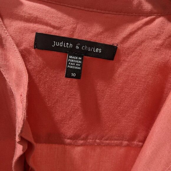 New Judith & Charles | Flora Belted Shirt Dress - Picture 6 of 12